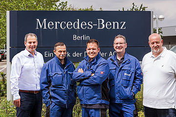 Das Berliner Team der Zillmer Elektrotechnik